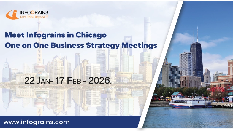 Meet Infograins in Chicago  One on One Business Strategy meetings