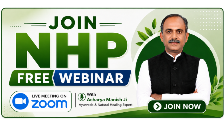 Free Natural Healer Programme Webinar with Acharya Manish Ji
