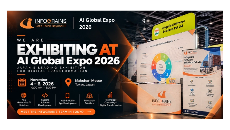 Infograins Exhibiting at AI Global Expo Japan 2026  Meet Our IT Experts